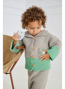 jasje met kraag en zakje