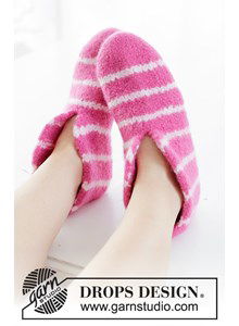 Gezellige Paasstrepen Sloffen