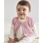 Breipatroon Baby vestje met korte mouw