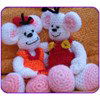 Muizenkoppel gemaakt van Lammy Yarns No 1