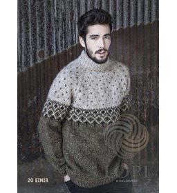 Herentrui met raglanmouwen gemaakt van Lopi Alafosslopi