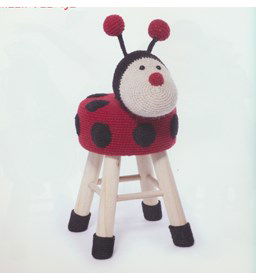 Lieveheerbeestje gemaakt van Lopi Alafosslopi