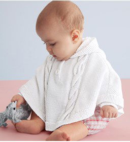 Poncho gemaakt van Phildar Phil Cabotine