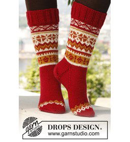 Sokken gemaakt van Drops Karisma