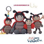 Haakpatroon Babyset Lieveheersbeestje 