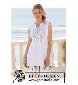 Tuniek voor dames gemaakt van Drops Paris