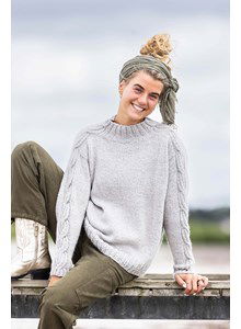 Damestrui met brede halsboord