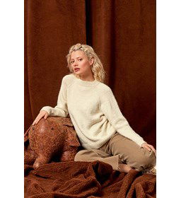 Damestrui met ronde hals