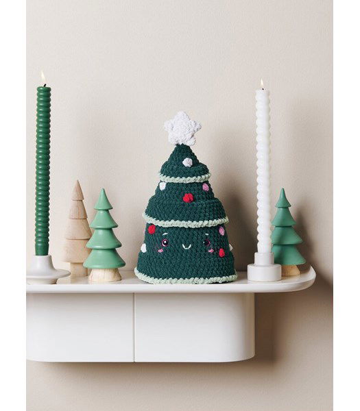 Haakpatroon Kerstboom met glimlach
