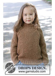 Kindertrui met reli&#235;fpatroon