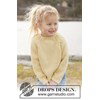 kindertrui met kabels Sunny Laugh Sweater gemaakt van Rondbreinaald nr 3,5
