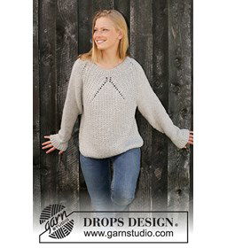 Trui gemaakt van DROPS Sky