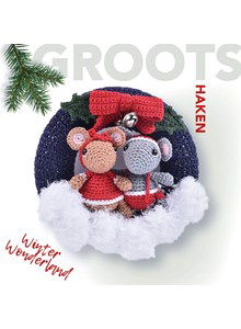 Kerstkrans met muisjes