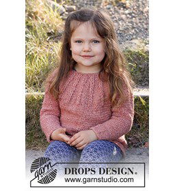 Meisjestrui gemaakt van DROPS Sky