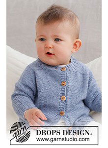 Babyvest Blue Pebbles