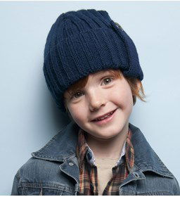 Kindermuts gemaakt van Phildar Phil Charly