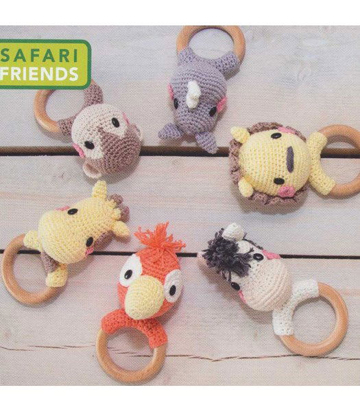 Haakpatroon Safarifriends bijtringen