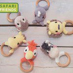 Haakpatroon Safarifriends bijtringen