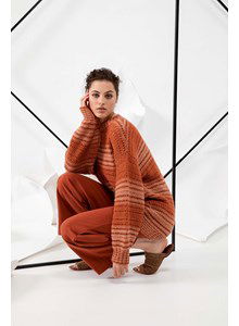 Wijde en lange damestrui