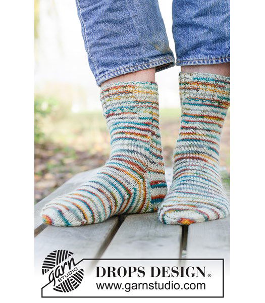 Breipatroon Klassieke wollen herensokken breien met Fabel garen