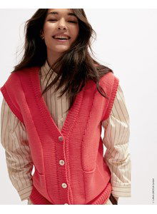 Damesspencer met V-hals