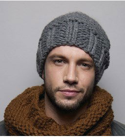 Uniseks muts gemaakt van Phildar Phil Rapido