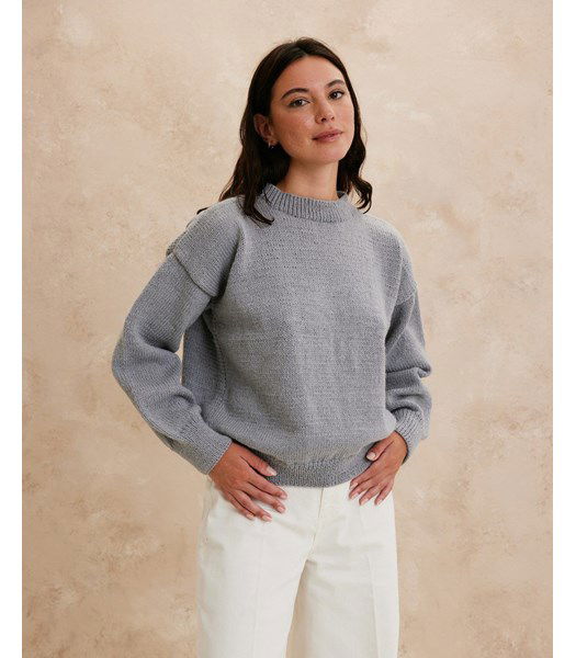 Breipatroon Damestrui in trictsteek