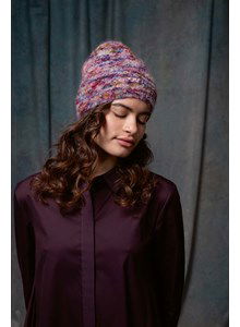 Damesmuts met ribbelpatroon