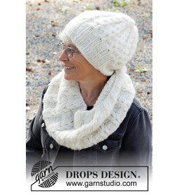 Muts en halswarmer gemaakt van Breinaalden zonder knop