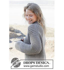 Rock Ridges Trui gemaakt van Drops Big Merino