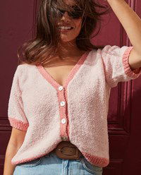 Vest met korte mouwen