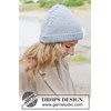 Muts Ice Bloom Hat gemaakt van Drops Lima