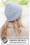 Breipatroon Muts Ice Bloom Hat van andere kant