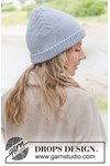 Breipatroon Muts Ice Bloom Hat van andere kant
