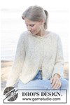 Breipatroon Wildflower Sprinkles Cardigan van andere kant