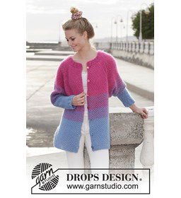 Vest gemaakt van Drops Kid Silk