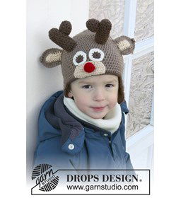 Rendiermuts gemaakt van Drops Lima