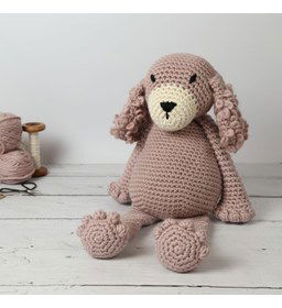 Pup gemaakt van Drops Snow - Eskimo