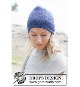 Blueberry Hill Hat gemaakt van Drops Kid Silk