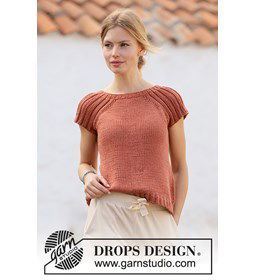 Dames shirt gemaakt van Drops Paris