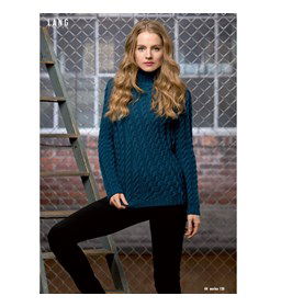 Damestrui gemaakt van Lang Yarns Merino 120 en 120 Color