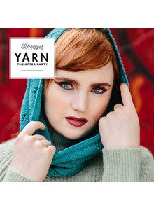 Halswarmer met kraaltjes en ajourpatroon