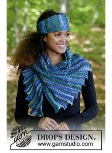 Omslagdoek en hoofdband