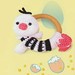 Haakpatroon Rammelaar Kuikentje