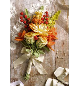 Bruidsboeket gemaakt van Kralen