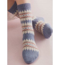 Sokken gemaakt van Lang Yarns Jawoll