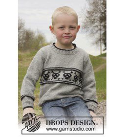 Trui gemaakt van Drops Lima