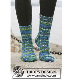 Gebreide sokken met boordsteek van Fabel. Maat 15 - 46