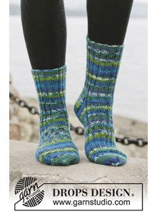 Gebreide sokken met boordsteek van Fabel. Maat 15 - 46