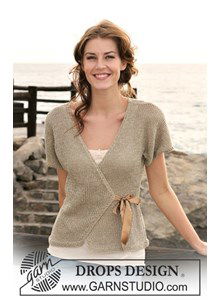 omslagvest met korte mouwen .